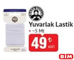 ÖREN BAYAN YUVARLAK LASTİK 5 MT